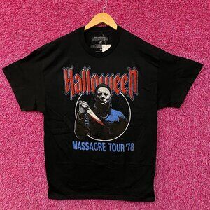 John Carpenter's Halloween Michael Myers Massacre Tour '78 Horror Graphic T-Shir
